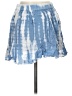 Sim & Sam 100% Rayon Tie-dye Blue Casual Skirt Size L - photo 2