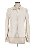 Fate 100% Polyurethane Ivory Long Sleeve Blouse Size L - photo 1