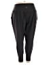 Active by Old Navy Solid Black Green Active Pants Size 2X - photo 2