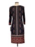 Wisp Print Blue Casual Dress Size 10 - photo 2