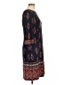 Wisp Print Blue Casual Dress Size 10 - photo 4