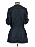Lafayette 148 New York 100% Polyester Blue Raincoat Size M - photo 2