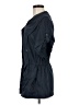 Lafayette 148 New York 100% Polyester Blue Raincoat Size M - photo 5