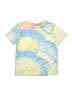 Shein Tie-dye Yellow Short Sleeve T-Shirt Size 8 - photo 2
