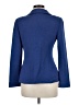 St. John Solid Blue Blazer Size 6 - photo 2