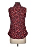 Gap Red Sleeveless Button-Down Shirt Size 8 Petite - photo 2