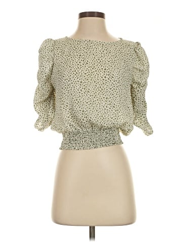 Paper Crane 3/4 Sleeve Blouse (view 1)