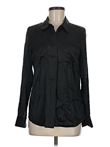 UNTUCKit Long Sleeve Silk Top (view 1)
