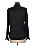 UNTUCKit Black Long Sleeve Silk Top Size 6 - photo 2