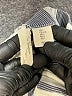 Kenji 100% Viscose Stripes Gray Shorts Size L - photo 3