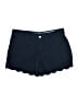 Lauren James Solid Blue Shorts Size XL - photo 1