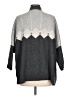 JANA Chevron-herringbone Gray Kimono Size L - photo 2
