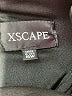 Xscape Solid Black Cocktail Dress Size 16 - photo 4