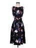 Elle Floral Black Casual Dress Size XS - photo 1
