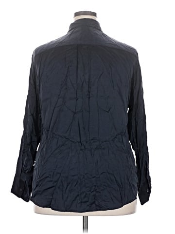 Equipment Long Sleeve Button-Down Shirt (view 2)