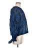 Parker Blue Long Sleeve Blouse Size M (estimated) - photo 4