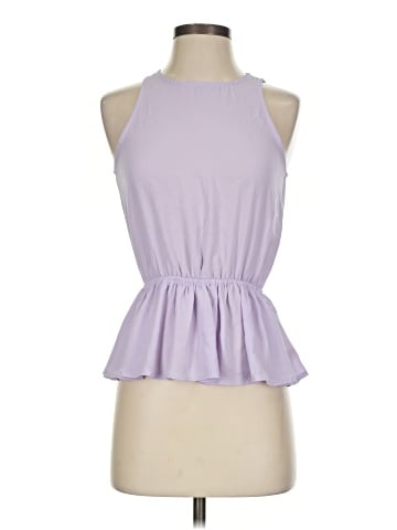 Buttons Sleeveless Blouse (view 1)