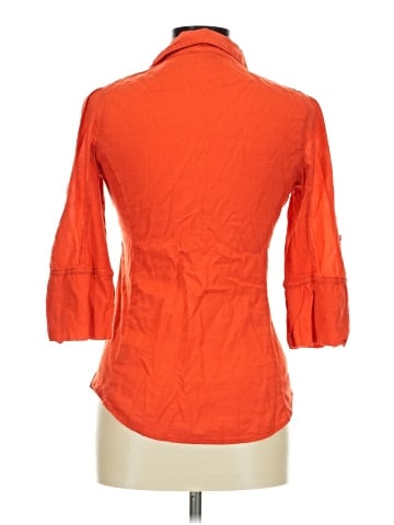 Fei 3/4 Sleeve Button-Down Shirt (view 2)