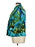 Chico's Print Teal Jacket Size XL (3) - photo 5