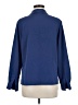 Notations 100% Polyester Blue 3/4 Sleeve Blouse Size M - photo 2
