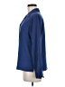 Notations 100% Polyester Blue 3/4 Sleeve Blouse Size M - photo 5