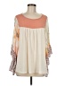Adora Orange 3/4 Sleeve Blouse Size M - photo 1