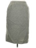 Larry Levine 100% Polyester Chevron-herringbone Gray Casual Skirt Size 6 - photo 1