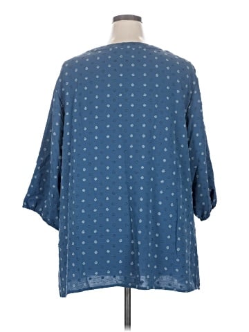 BLOOMCHIC 3/4 Sleeve Blouse (view 2)