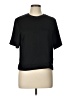 Calvin Klein 100% Polyester Black Short Sleeve Top Size L - photo 1