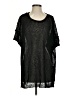 Easel 100% Polyester Black Poncho Size S - photo 1