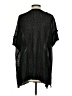 Easel 100% Polyester Black Poncho Size S - photo 2