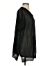 Easel 100% Polyester Black Poncho Size S - photo 4