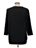 Talbots Outlet 100% Polyester Polka Dots Black 3/4 Sleeve Blouse Size Lg Petite - photo 2