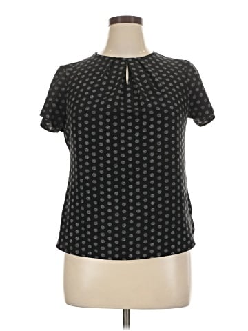 Lands' End Short Sleeve Blouse (view 1)