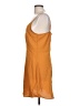 Missguided 100% Polyester Solid Orange Casual Dress Size 10 - photo 5
