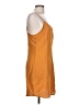 Missguided 100% Polyester Solid Orange Casual Dress Size 10 - photo 4