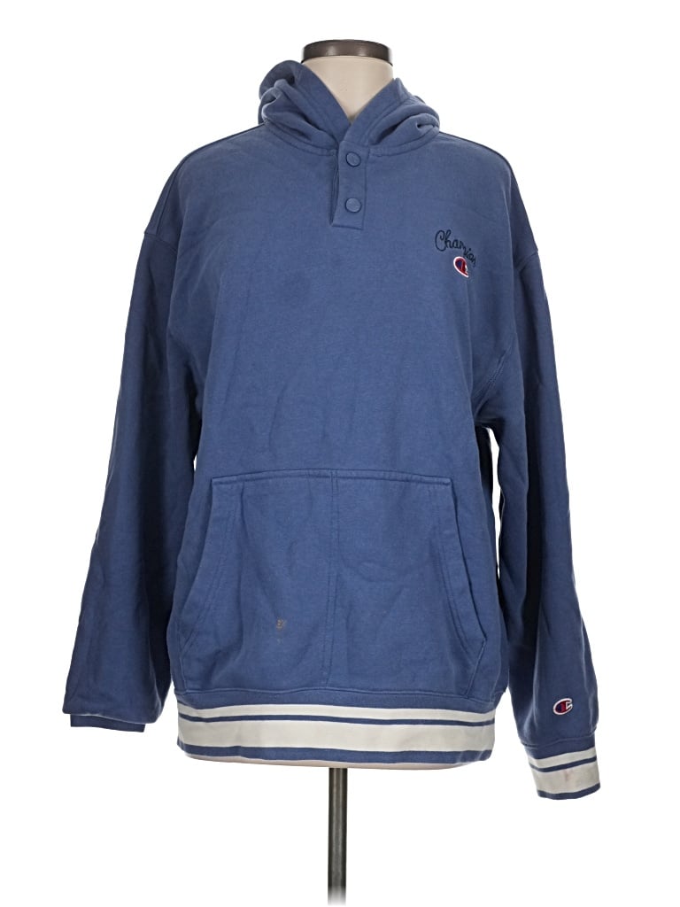 Pre-owned Champion Sweatshirt In Blue