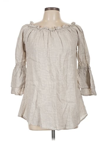 Boho Chic 3/4 Sleeve Blouse (view 1)