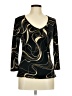JKLA Black 3/4 Sleeve Top Size M - photo 1