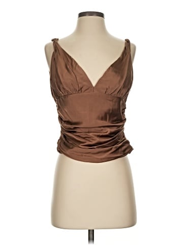 Carmen Marc Valvo Sleeveless Blouse (view 1)