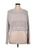 Happily Grey Gray Pullover Sweater Size XL - photo 1