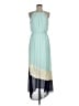 A. Byer Teal Casual Dress Size M - photo 1