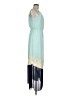 A. Byer Teal Casual Dress Size M - photo 4