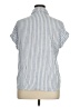 Korye Stripes Blue Short Sleeve Button-Down Shirt Size XL - photo 2