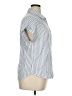 Korye Stripes Blue Short Sleeve Button-Down Shirt Size XL - photo 4