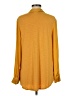 Left Coast by Dolan 100% Polyester Yellow Long Sleeve Blouse Size M - photo 2