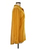 Left Coast by Dolan 100% Polyester Yellow Long Sleeve Blouse Size M - photo 4