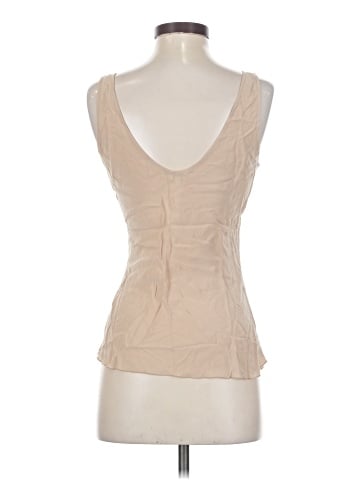 T. Babaton Sleeveless Silk Top (view 2)