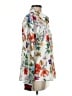 Unbranded 100% Polyester Floral White Long Sleeve Blouse Size M - photo 4