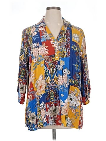 Ruby Rd. 3/4 Sleeve Blouse (view 1)